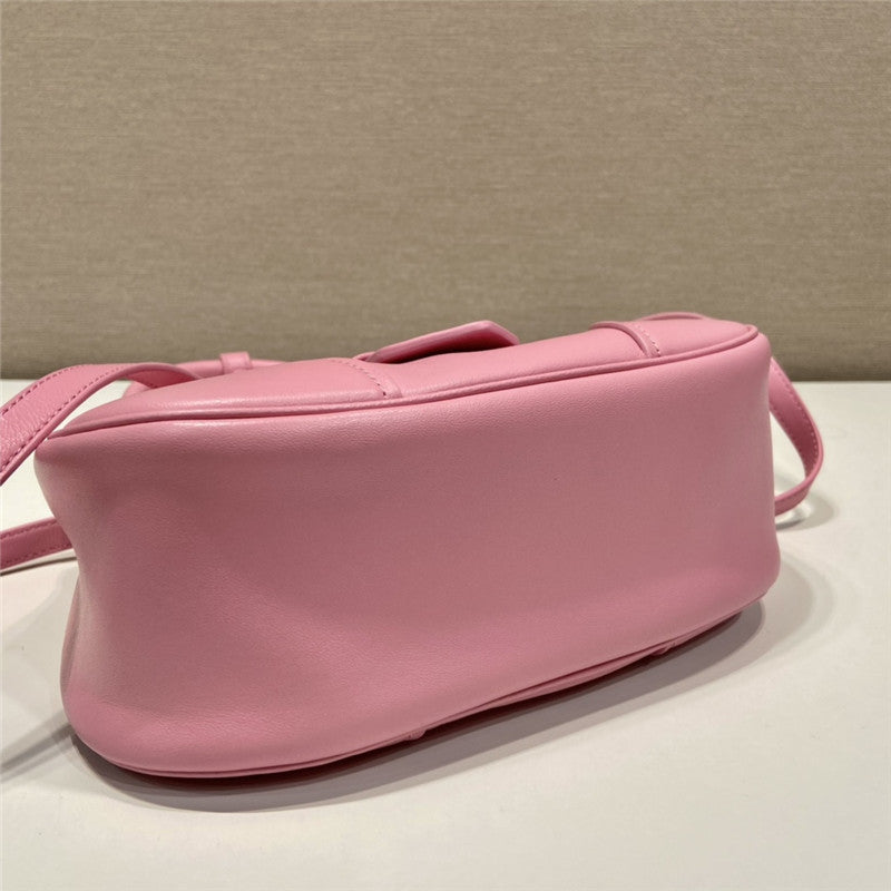 Prada Inspired Moon Re-Nylon and Leather Bag
