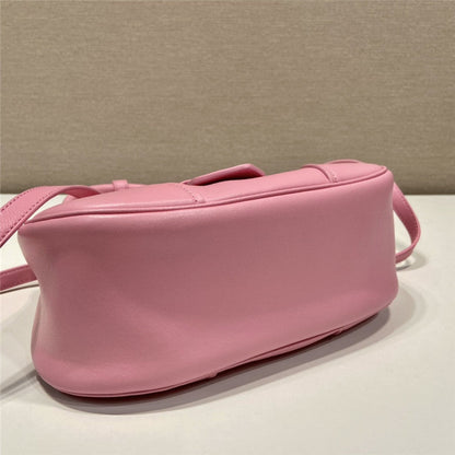 Prada Inspired Moon Re-Nylon and Leather Bag