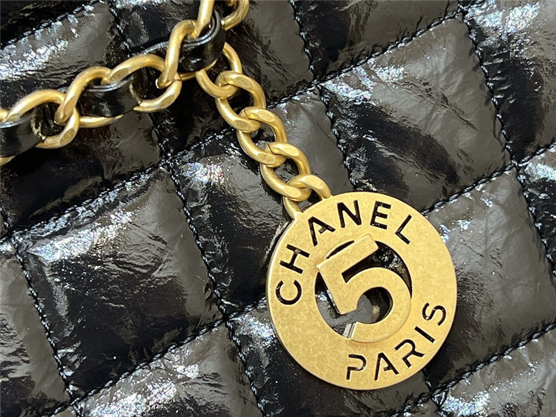 Chanel Inspired 23C Bag In Black bag