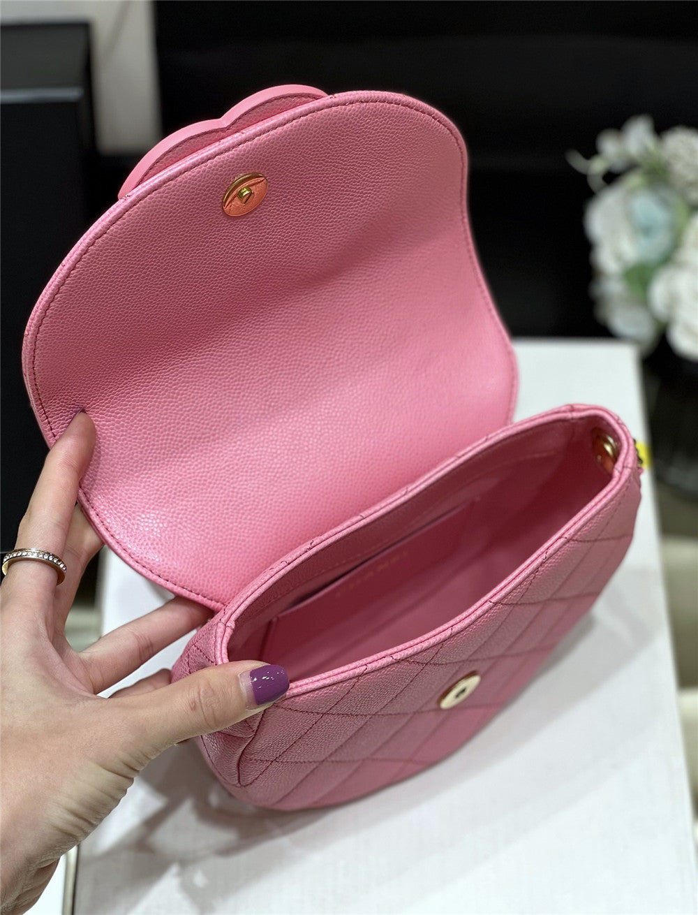 Chanel inspired 2023 Mini CC Messenger Bag