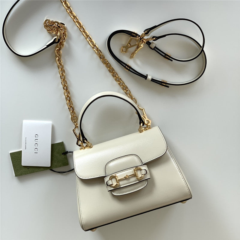 Gucci Inspired Horsebit 1955 Mini Top Handle Bag
