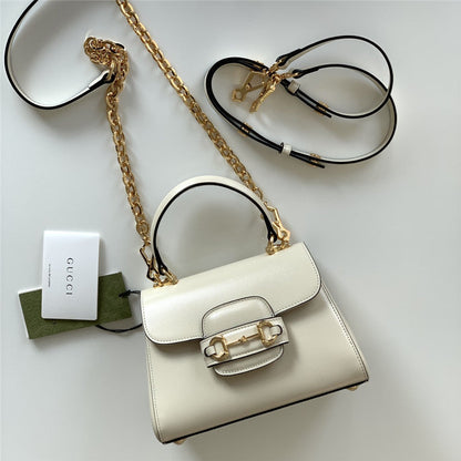 Gucci Inspired Horsebit 1955 Mini Top Handle Bag