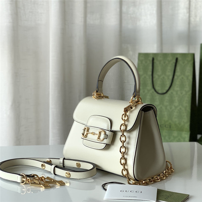 Gucci Inspired Horsebit 1955 Mini Top Handle Bag