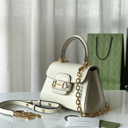Gucci Inspired Horsebit 1955 Mini Top Handle Bag