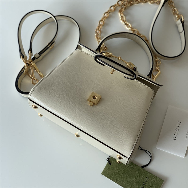 Gucci Inspired Horsebit 1955 Mini Top Handle Bag