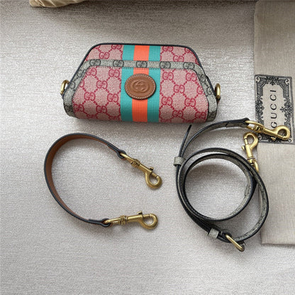 Gucci Colored Supreme Canvas Handle Messenger Bag - AAA Bags at Pochettebag