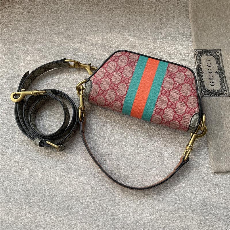Gucci Colored Supreme Canvas Handle Messenger Bag - AAA Bags at Pochettebag