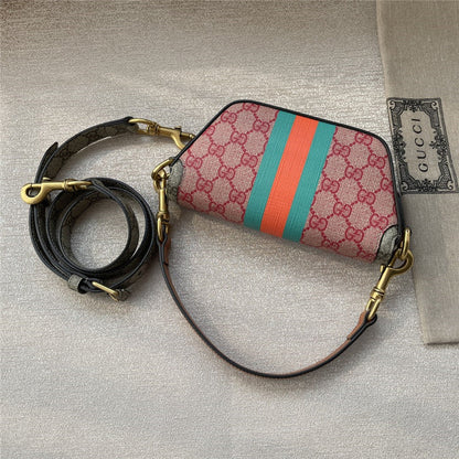 Gucci Colored Supreme Canvas Handle Messenger Bag - AAA Bags at Pochettebag