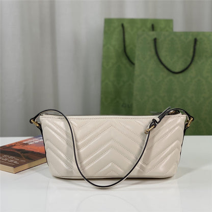Gucci Inspired GG Marmont Leather Shoulder Bag