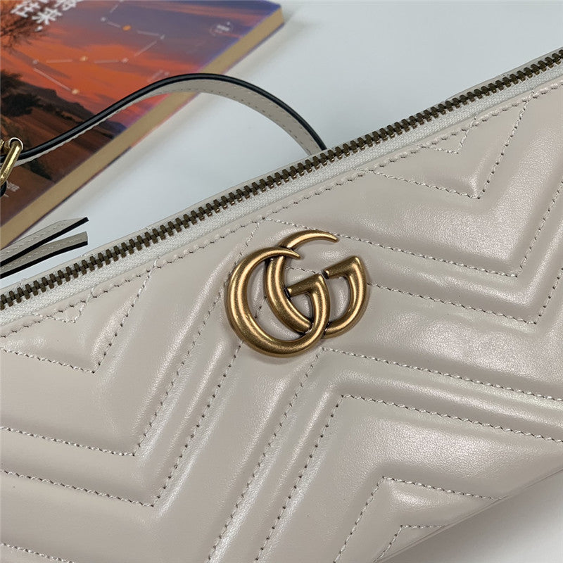 Gucci Inspired GG Marmont Leather Shoulder Bag