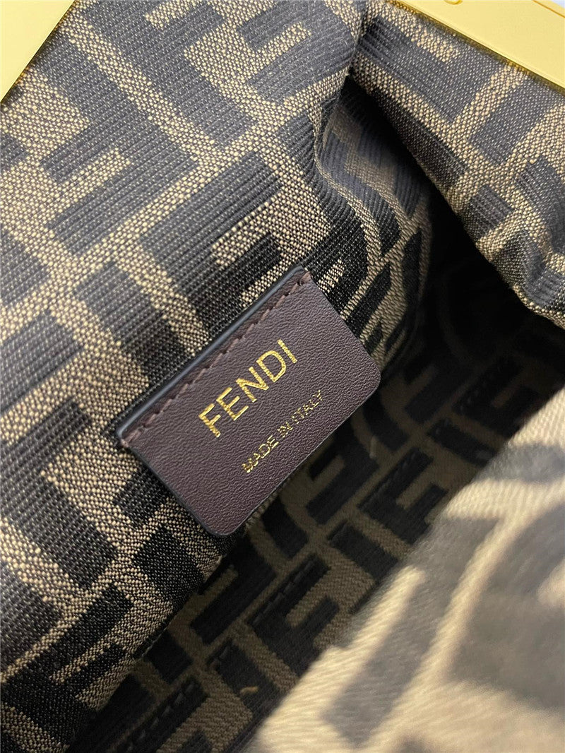 Fendi Inspired Sunshine Raffia Tote Bag