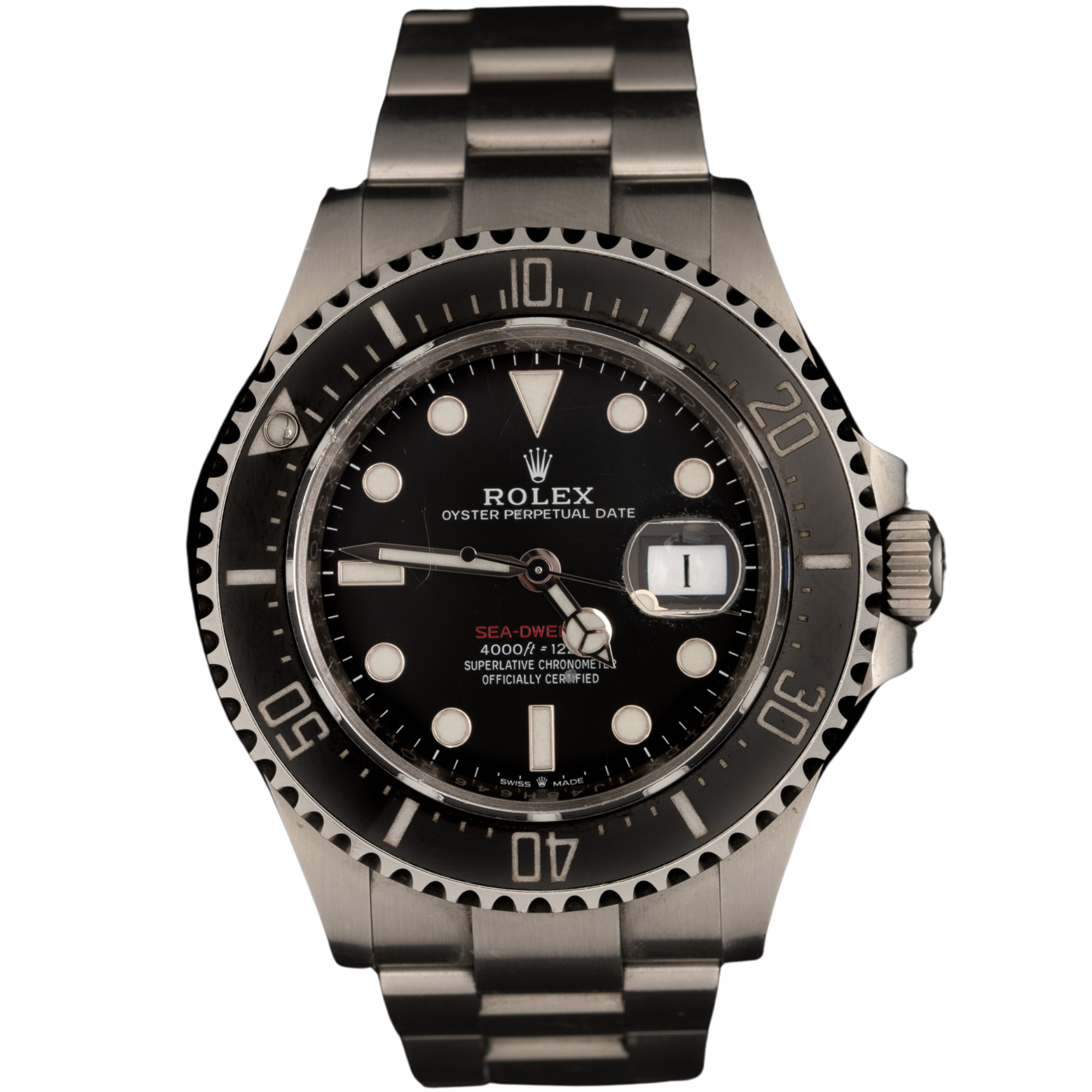 Rolex  Sea Dweller Ref. 126600 Stainless Steel Black Dial