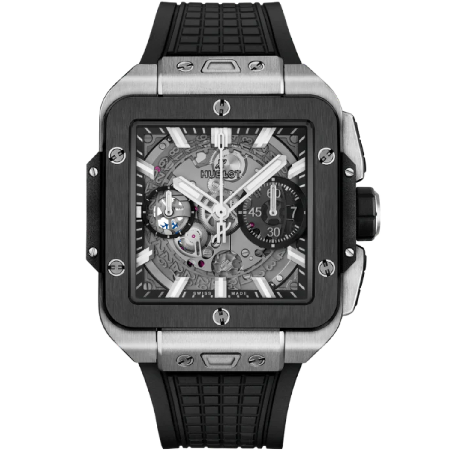SQUARE BANG 42 MM UNICO TITANIUM CERAMIC