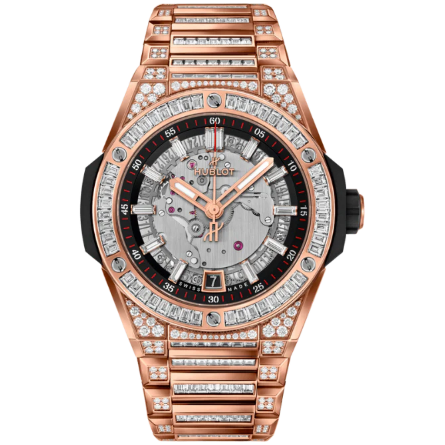 Big Bang 40mm INTEGRATED TIME ONLY KING GOLD JEWELLERY