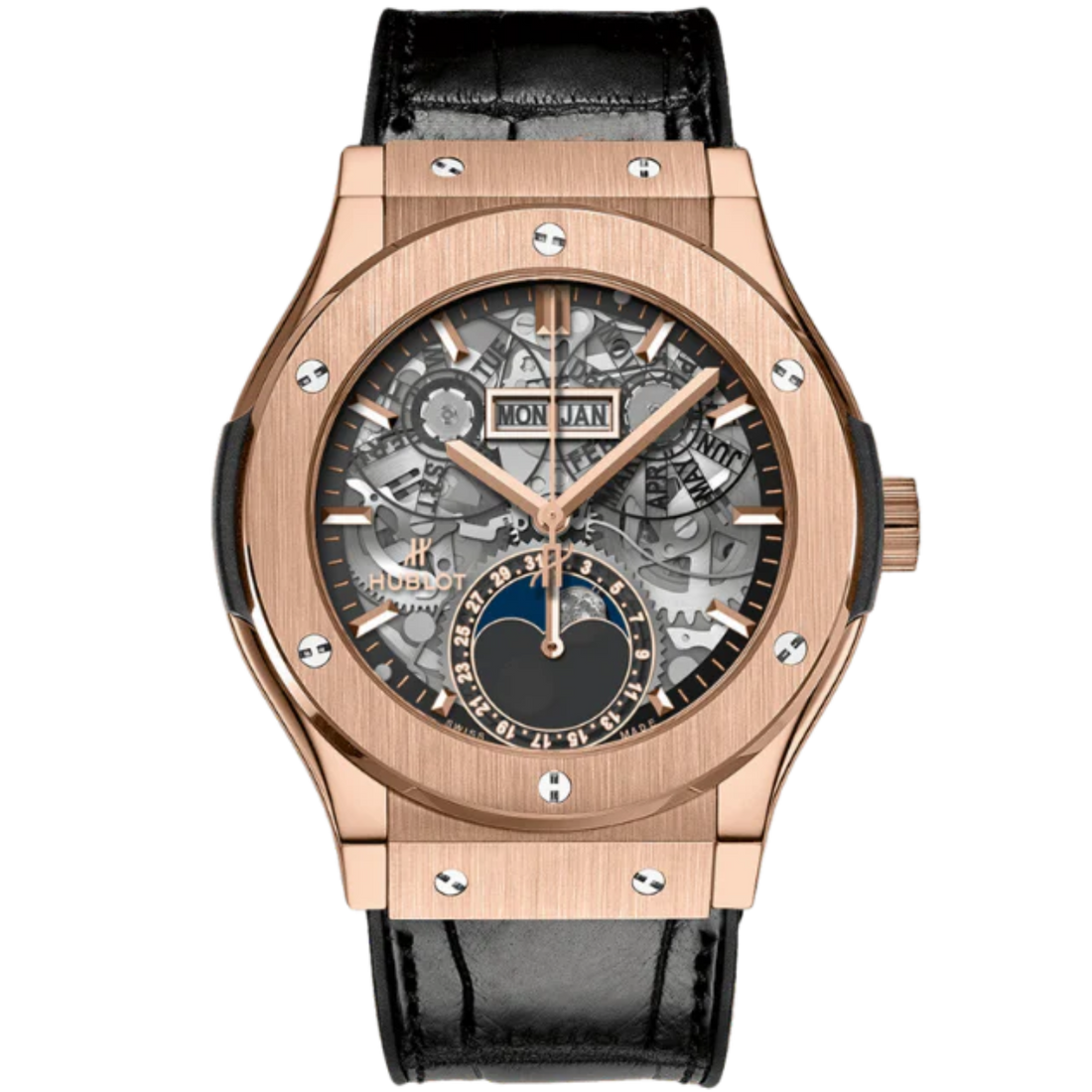 CLASSIC FUSION 42 MM AEROFUSION MOONPHASE KING GOLD