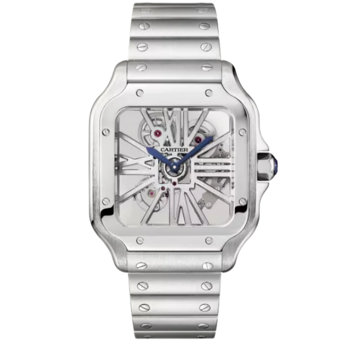 SANTOS 28 MM DE CARTIER STAINLESS STEEL