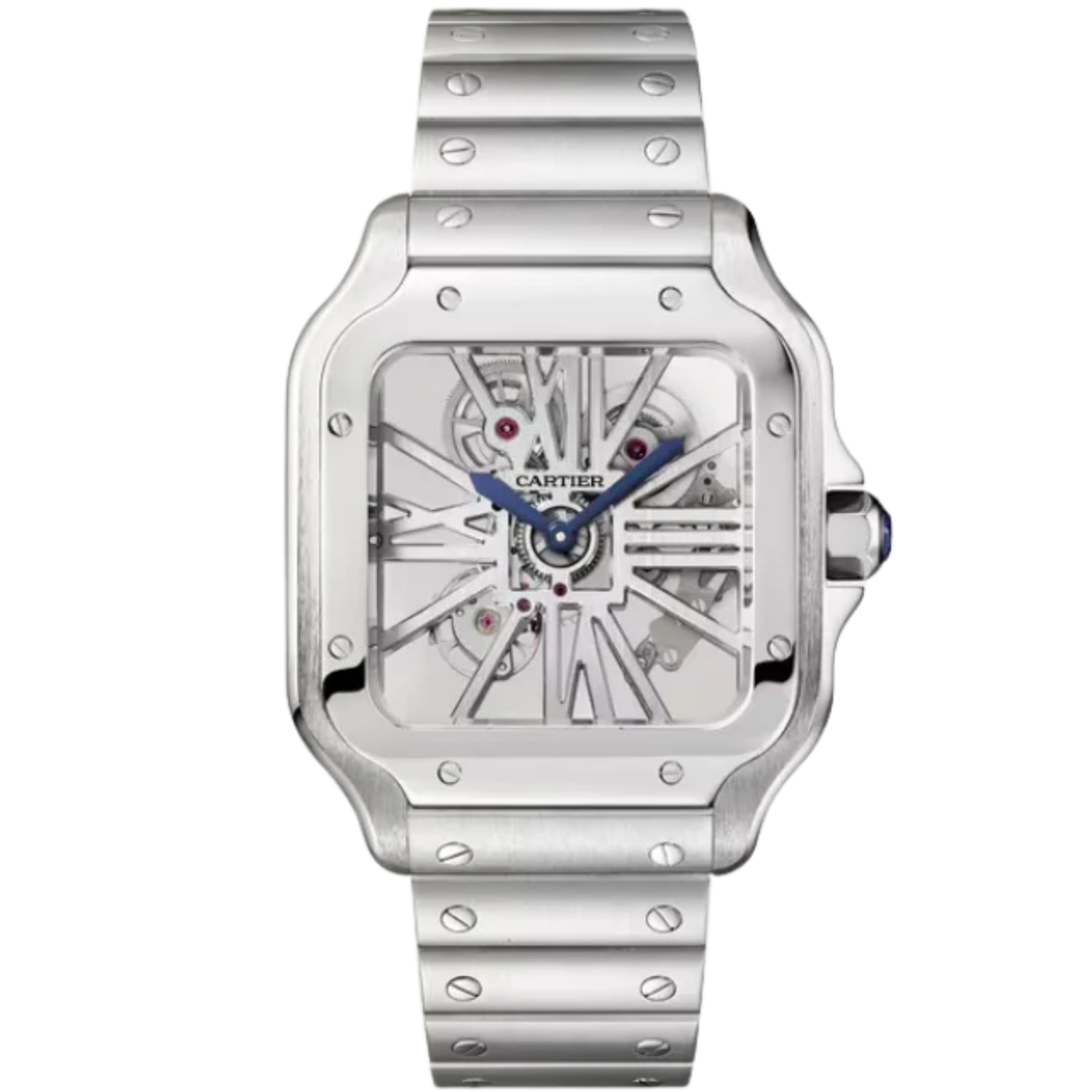 SANTOS 28 MM DE CARTIER STAINLESS STEEL