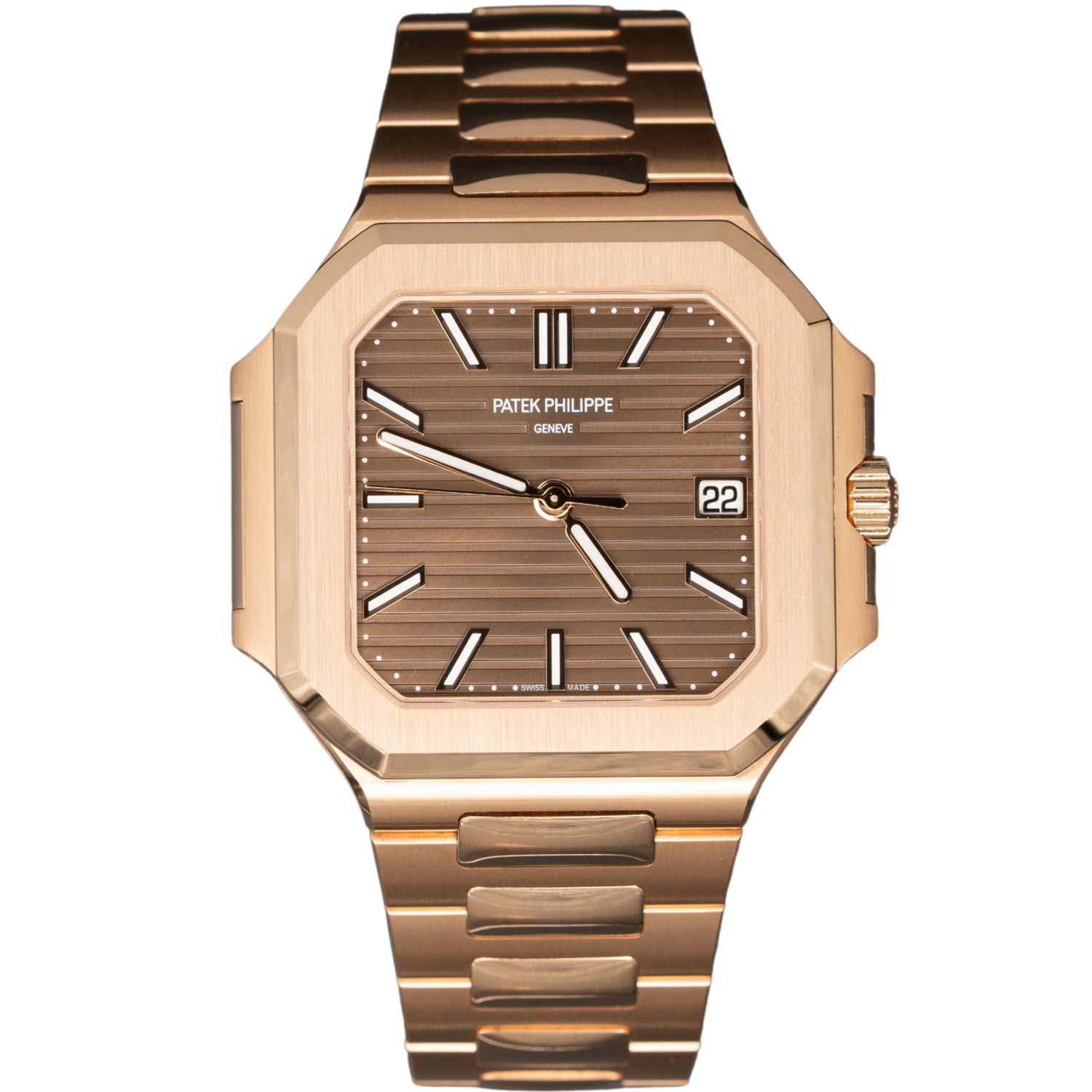 Patek Philippe Cubitus Ref. 7128/1R 40MM Rose Gold Chocolate Dial