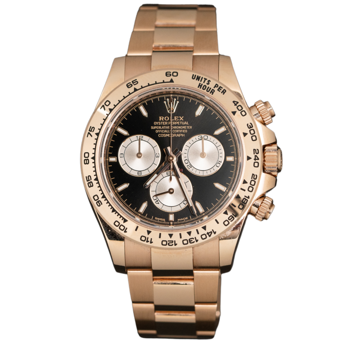 Rolex Daytona Ref. 126505 Black Dial with Silver Subdials