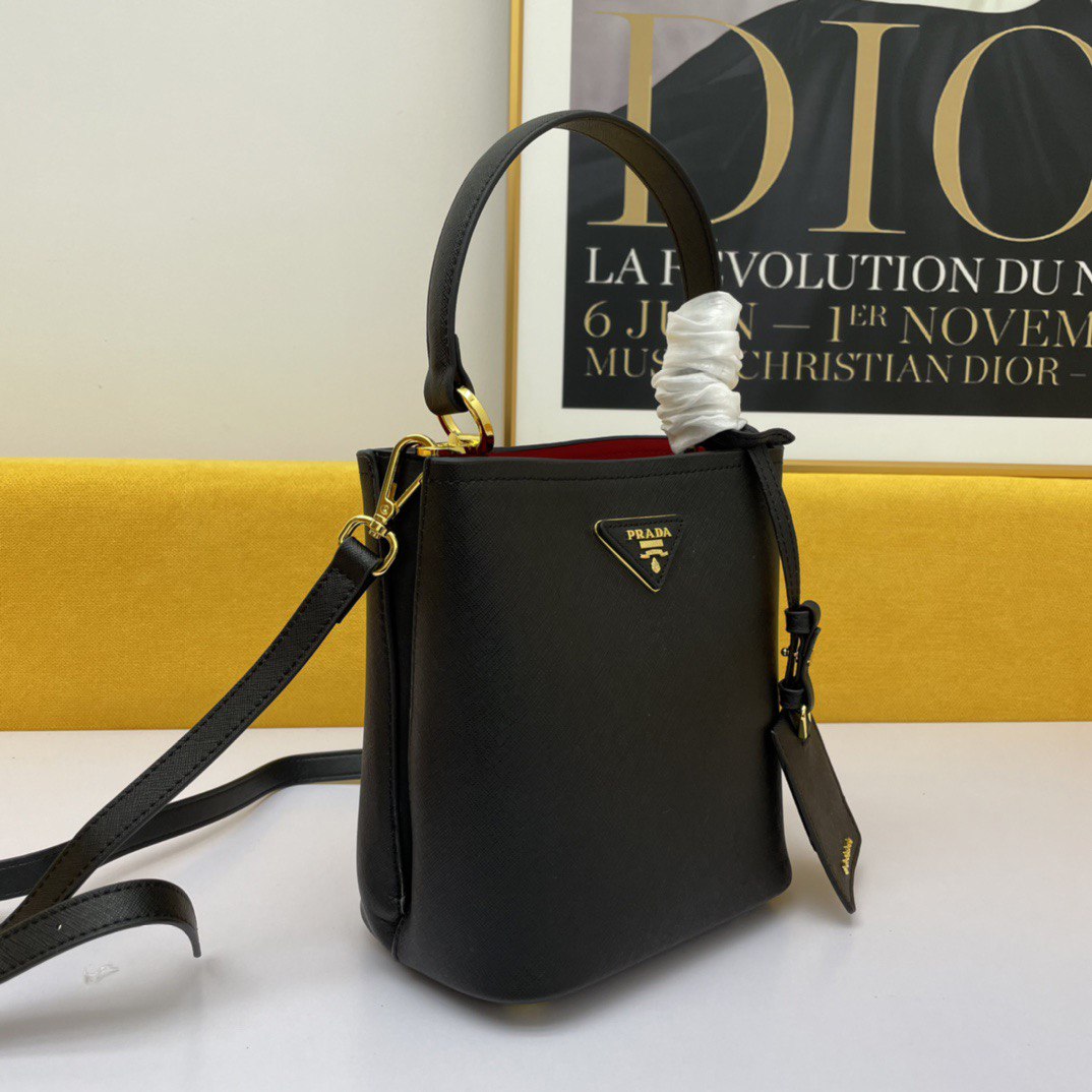 Prada Inspired Panier Saffiano Small Bag