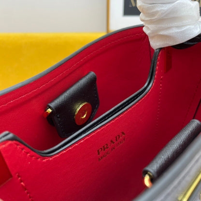 Prada Inspired Panier Saffiano Small Bag