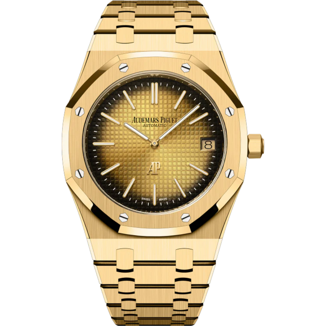 Audemars Piguet Royal Oak Jumbo Ref. 16202BA.OO.1240BA.02 39MM Yellow Gold Bracelet and Case
