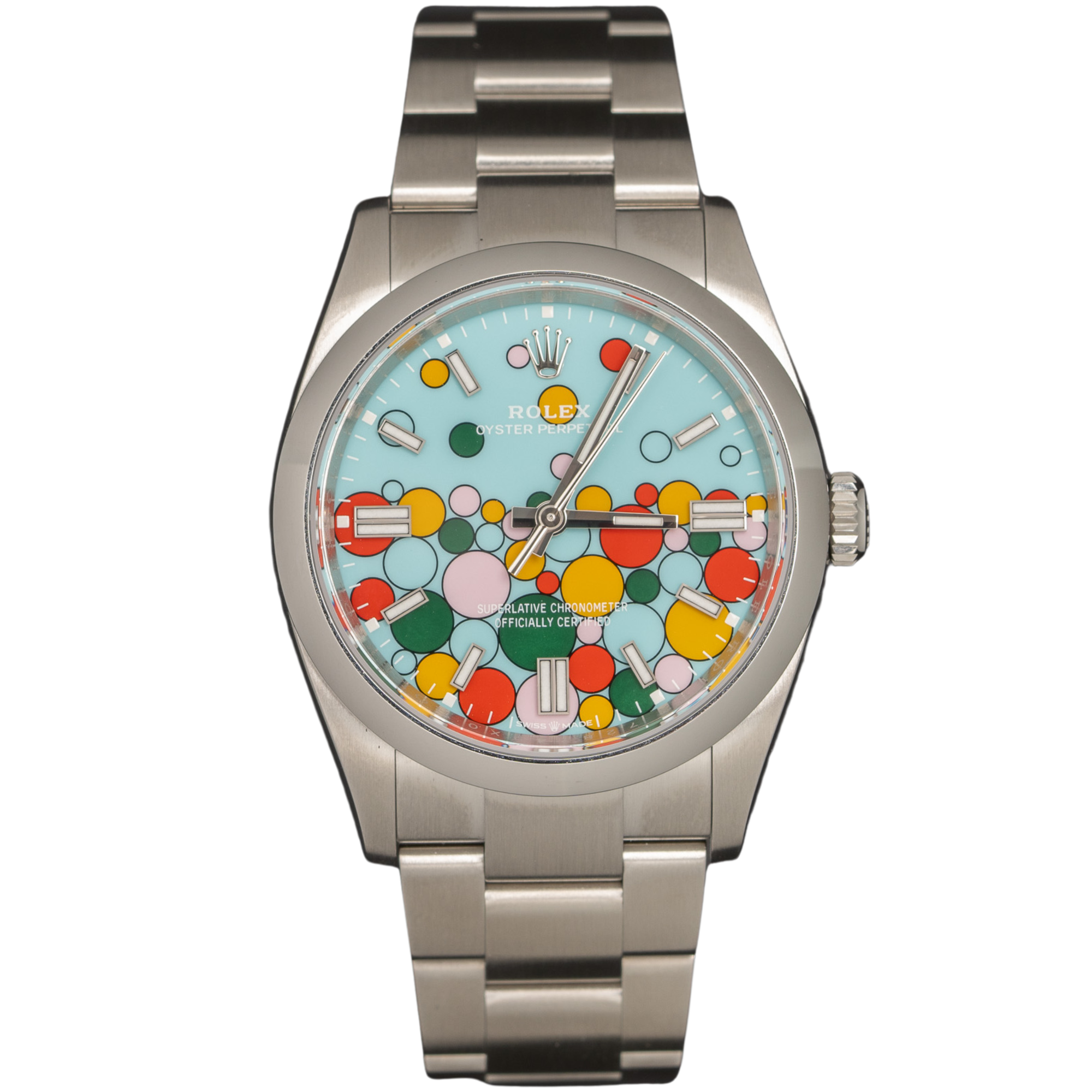 Rolex Oyster Perpetual Ref. 126000 36MM Stainless Steel Celebration Dial