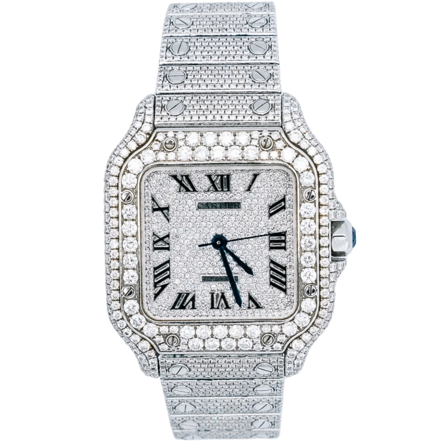 Cartier WSSA0029 Stainless Steel Bustdown (Big Bezel)