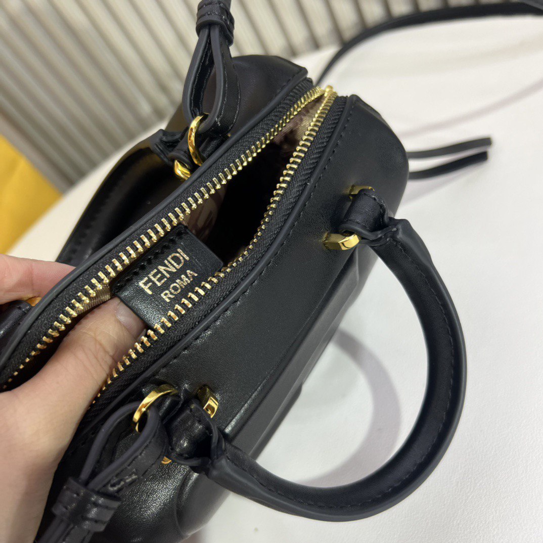 Fendi Inspired Mini Top Handle Bag