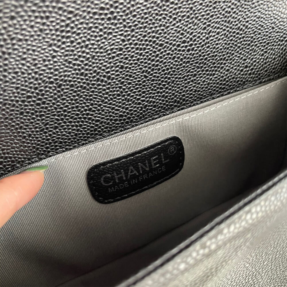 Boy Chanel inspired Bags In black - pochettereps