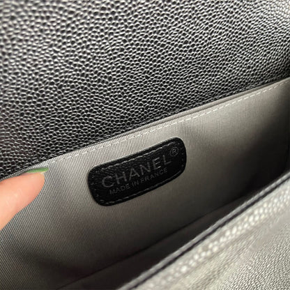 Boy Chanel inspired Bags In black - pochettereps