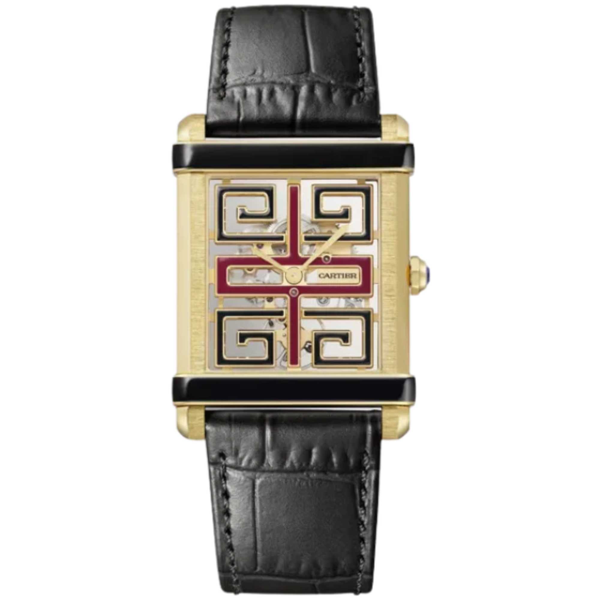 TANK 40 mm CHINOISE WATCH YELLOW GOLD