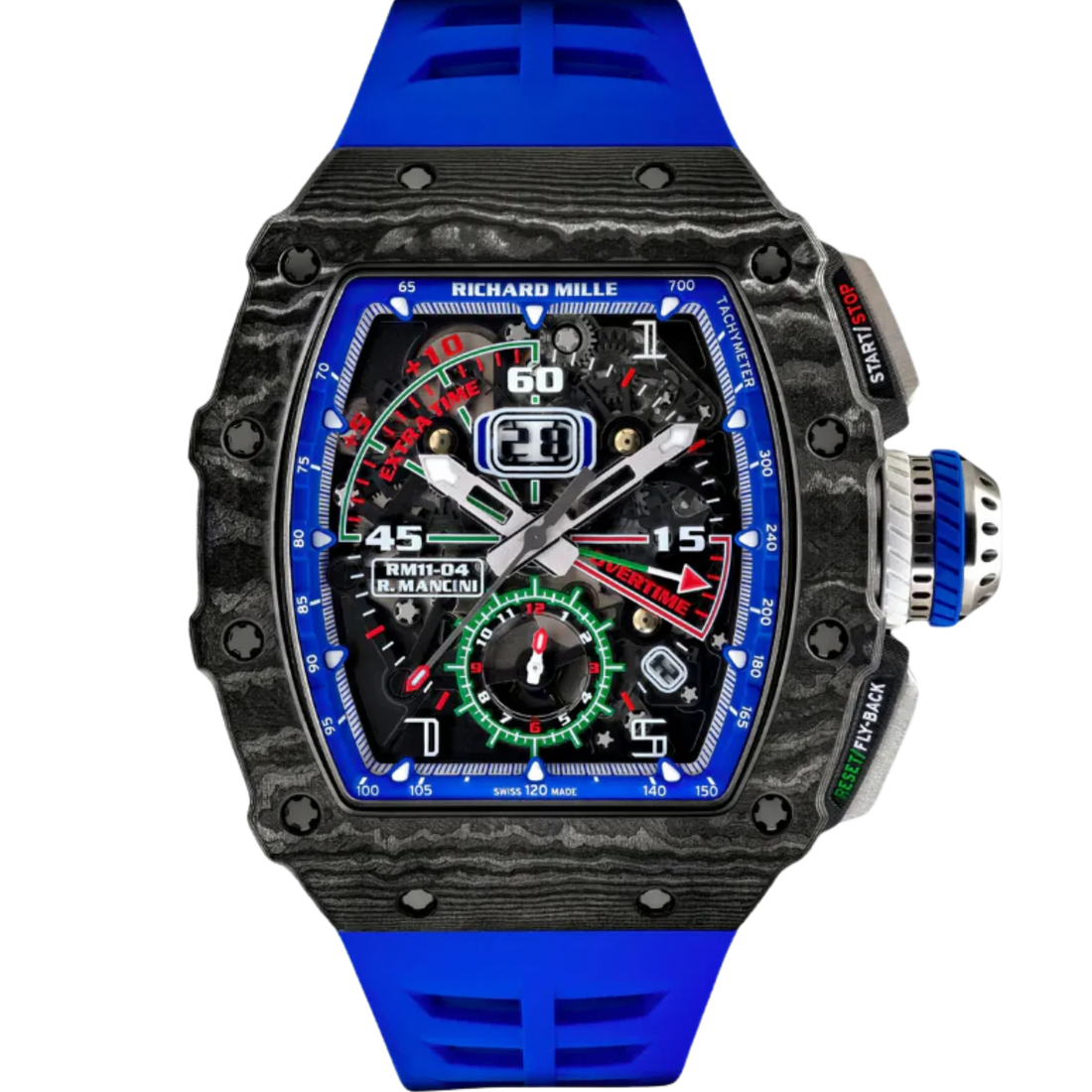 Richard Mille RM11-04 Black NTPT Mancini Flyback Chronograph