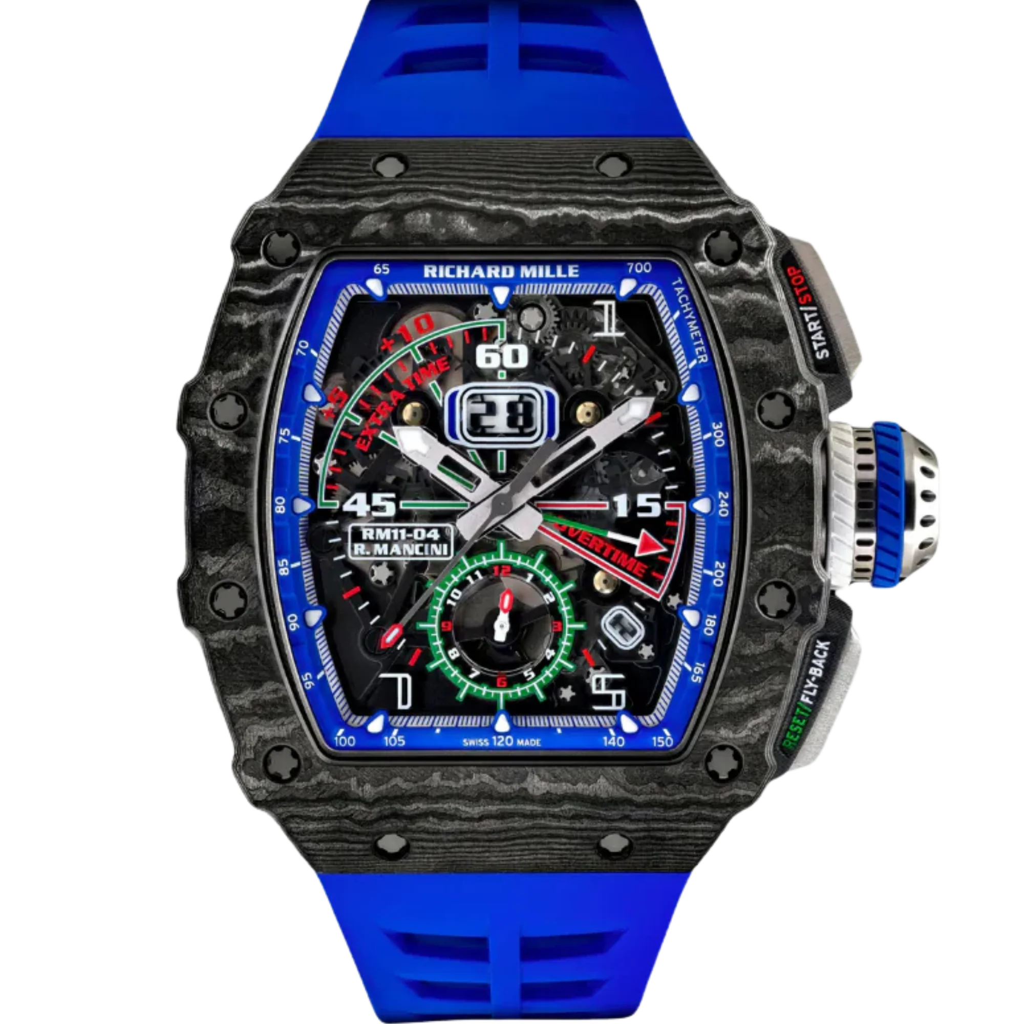 Richard Mille RM11-04 Black NTPT Mancini Flyback Chronograph