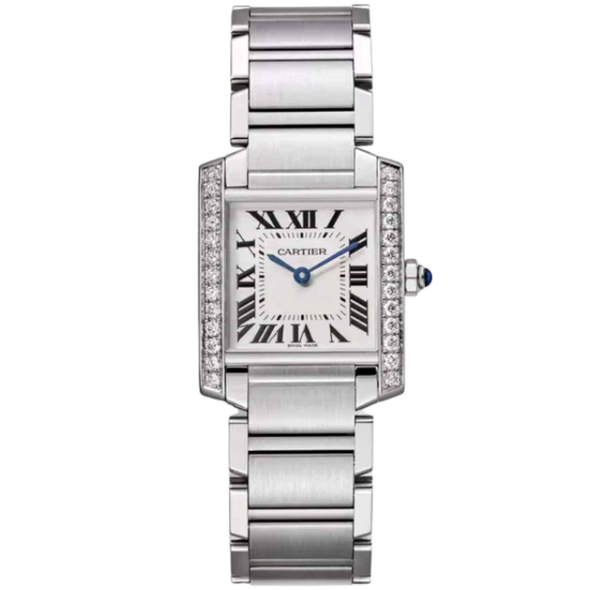 TANK 30 mm FRANÇAISE WATCH SILVER STAINLESS STEEL