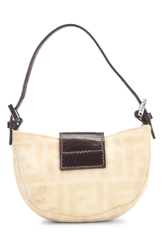 Fendi Inspired Zucca Croissant Bag