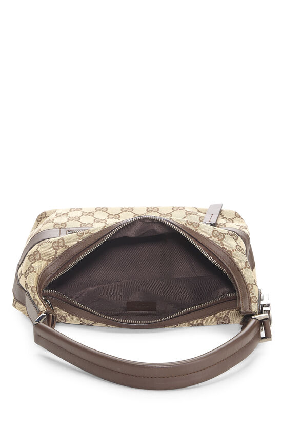 Gucci Inspired Canvas Shoulder Bag