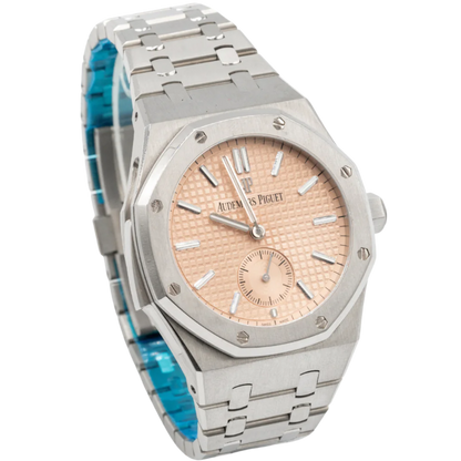 Audemars Piguet Royal Oak 41MM Titanium Minute Repeater Ref. 26591TI.OO.1252TI.02 Salmon Dial