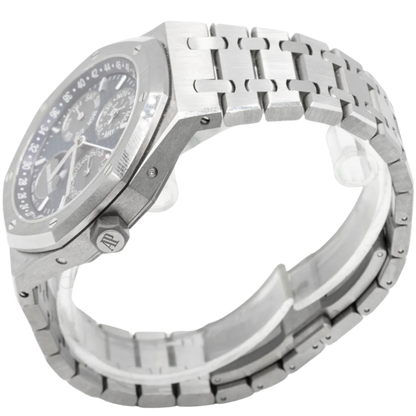 Audemars Piguet Royal Oak Perpetual Calendar Ref. 26574TI.OO.1220TI.01 Titanium, Black/Blue Dial