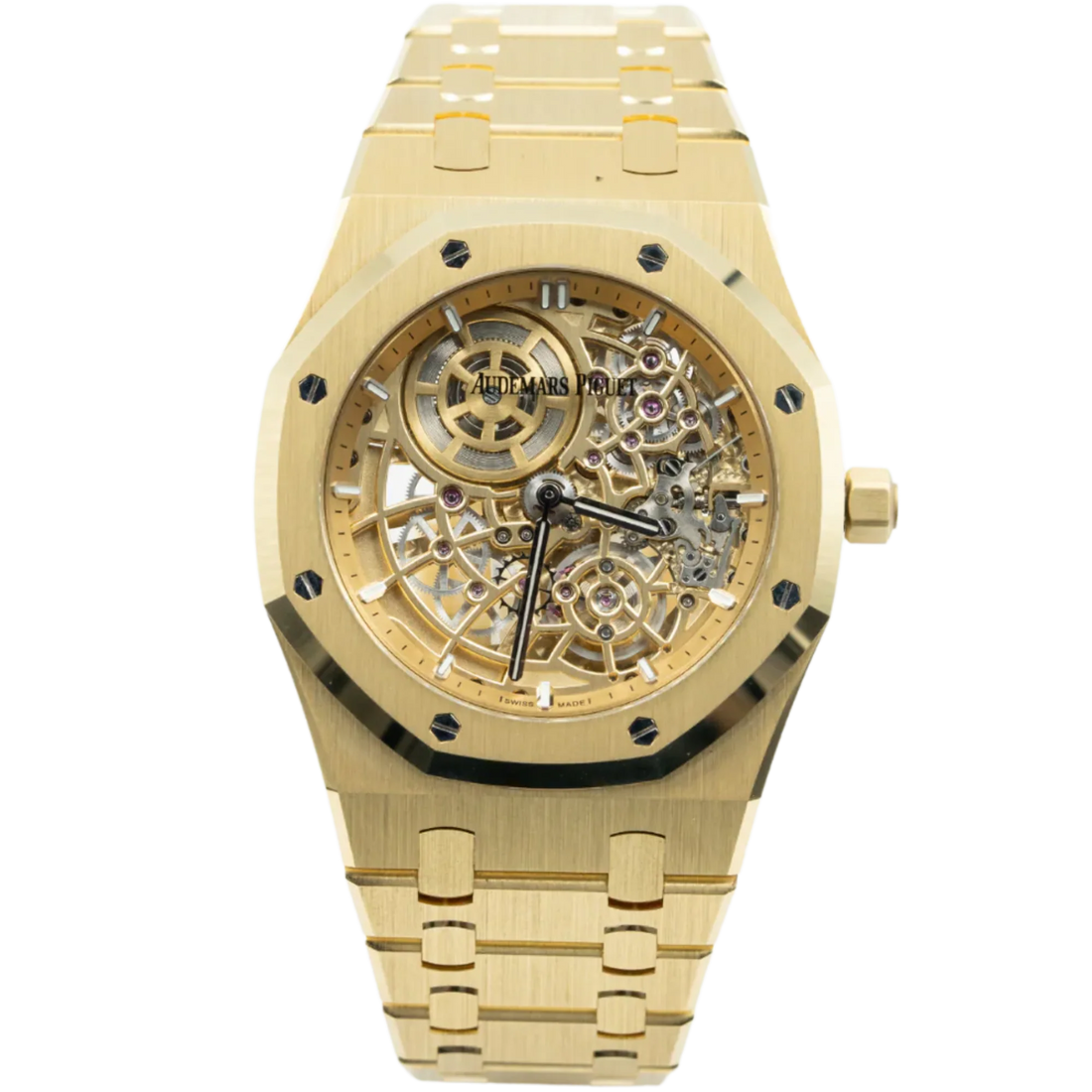 Audemars Piguet Royal Oak Ref. 16204BA.OO.1240BA.01 39MM Yellow Gold &quot;Jumbo&quot; Extra Thin Openworked