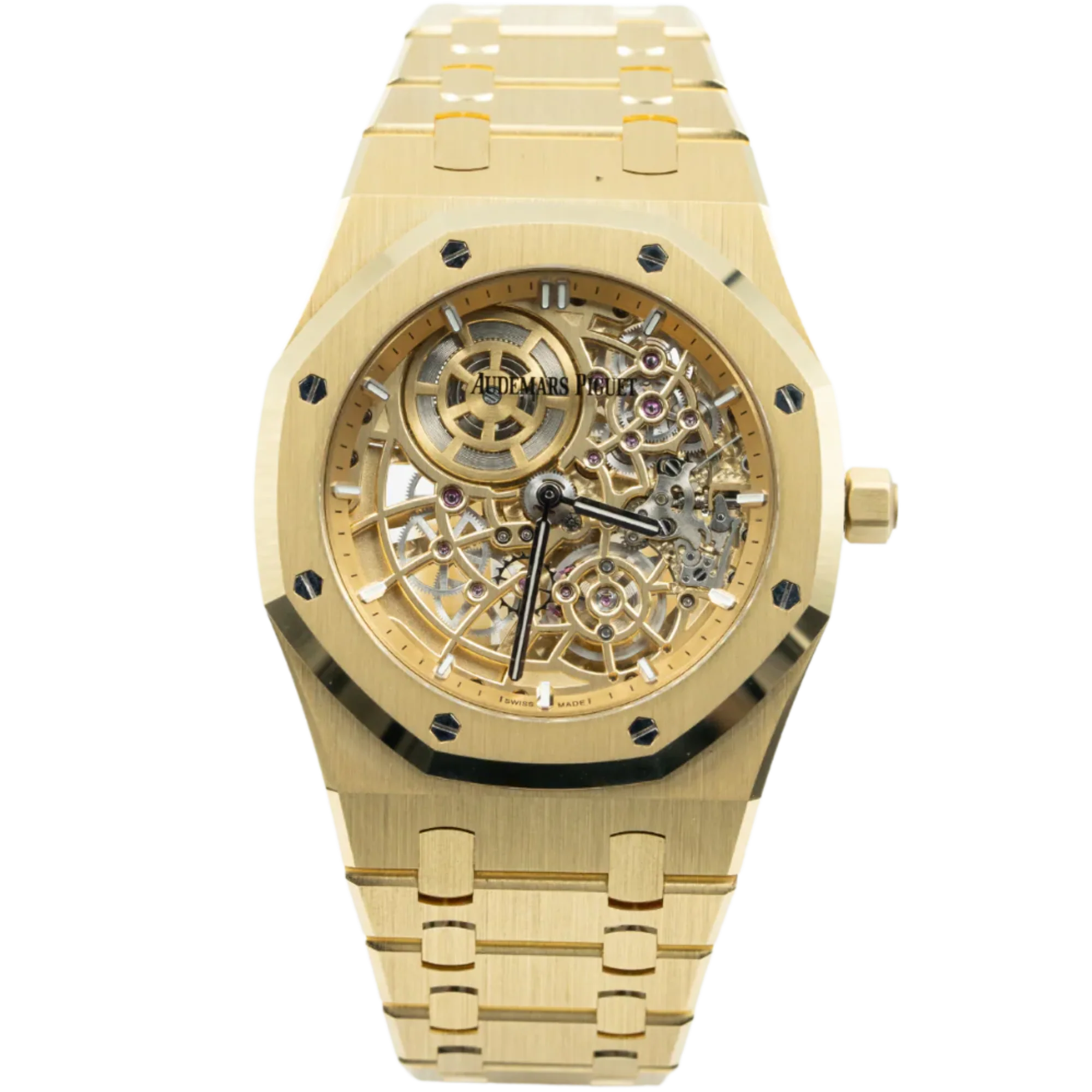 Audemars Piguet Royal Oak Ref. 16204BA.OO.1240BA.01 39MM Yellow Gold &quot;Jumbo&quot; Extra Thin Openworked