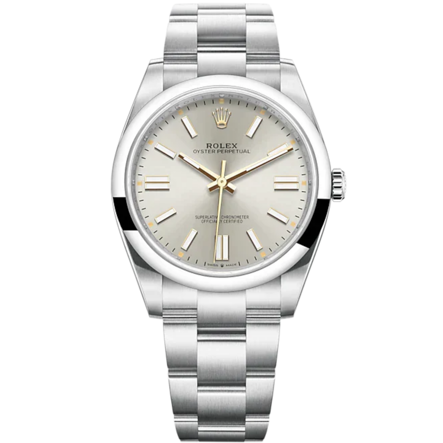 Rolex Oyster Perpetual Ref. 124300 41MM Silver Dial
