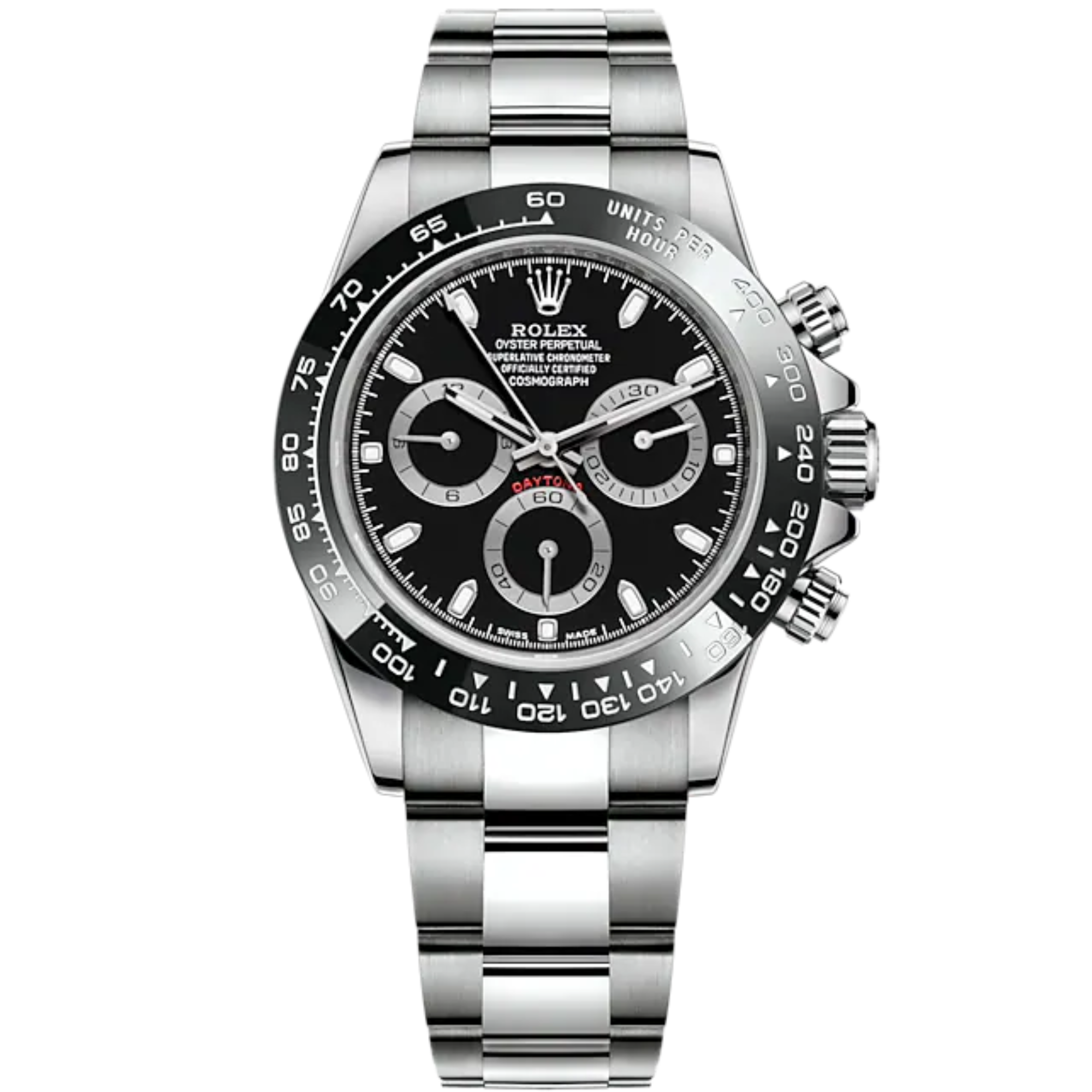 Rolex Daytona Ref. 116500LN Stainless Steel Black Dial