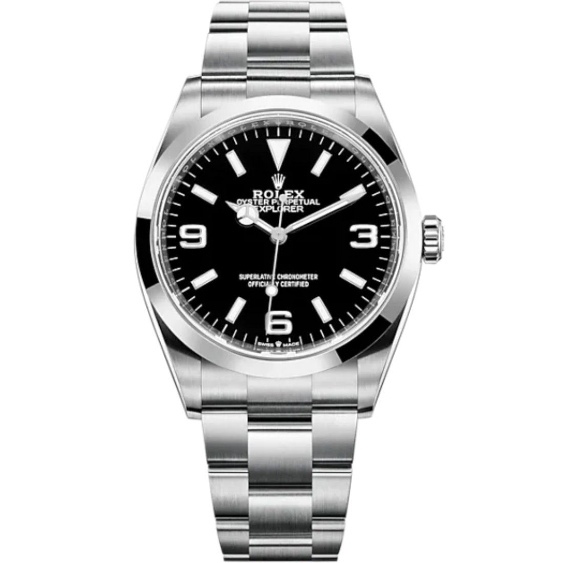 Rolex Explorer Ref. 124270 36MM Oyster Black Dial