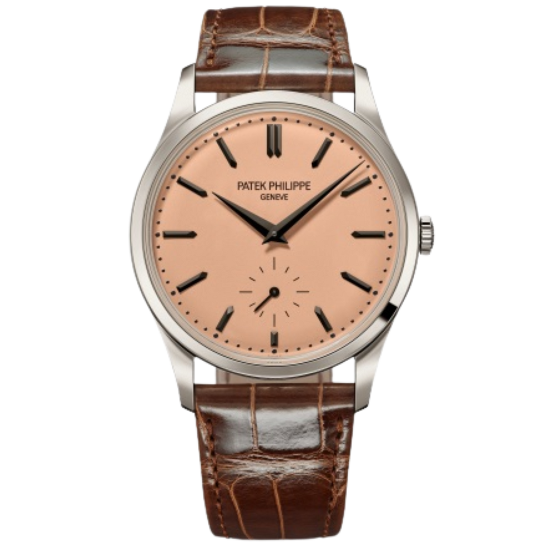 Patek Philippe Calatrava Ref. 6196P-001 Platinum Rose Gold Dial