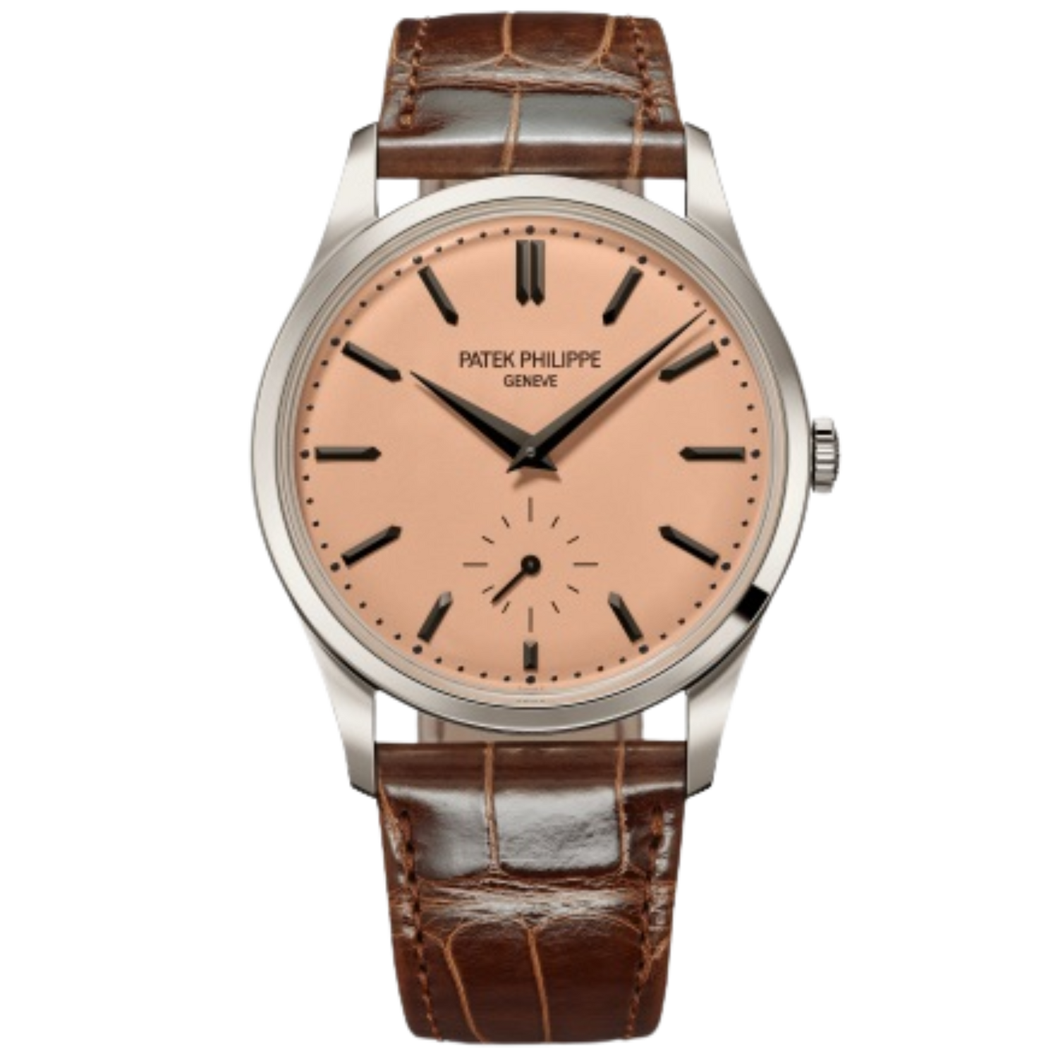 Patek Philippe Calatrava Ref. 6196P-001 Platinum Rose Gold Dial