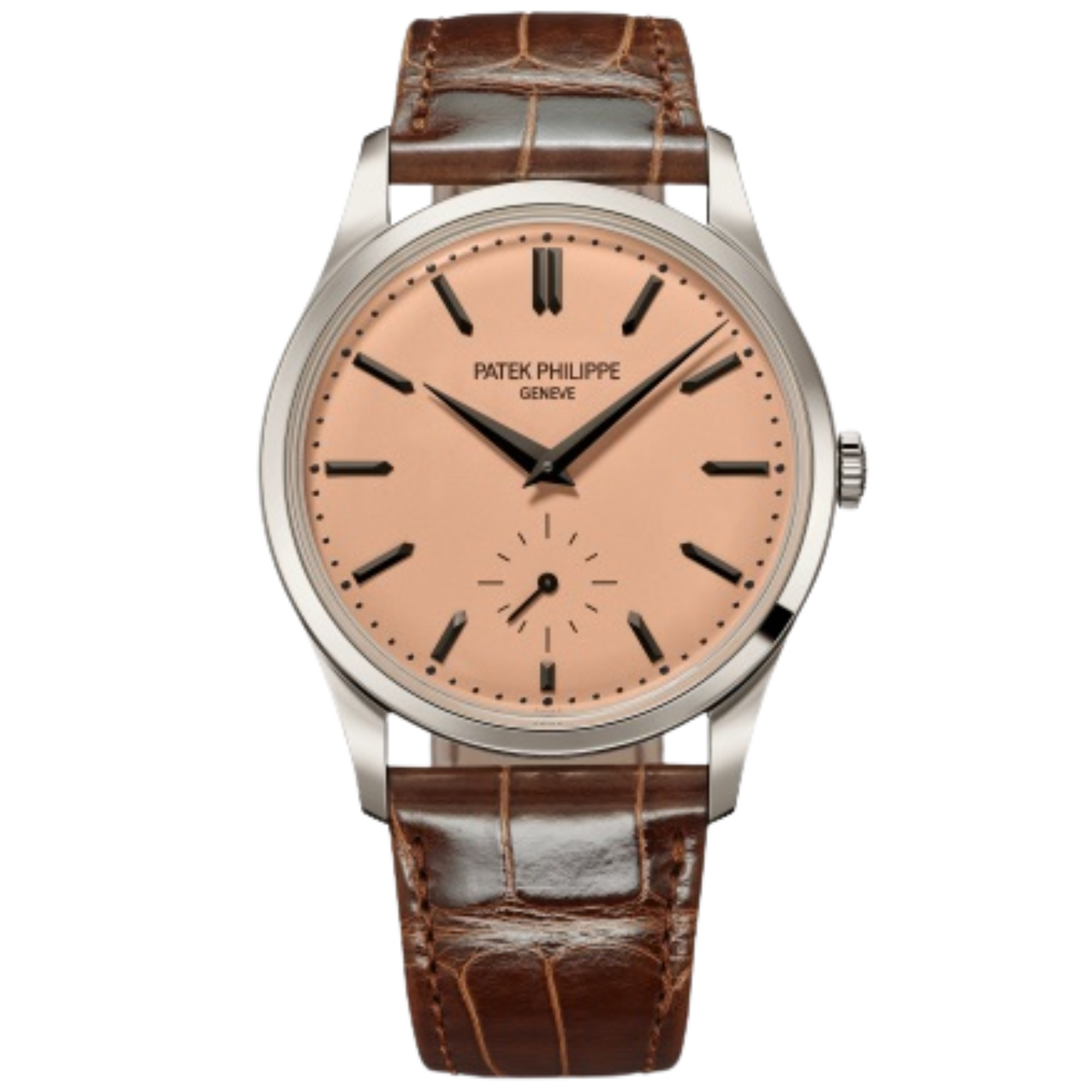 Patek Philippe Calatrava Ref. 6196P-001 Platinum Rose Gold Dial