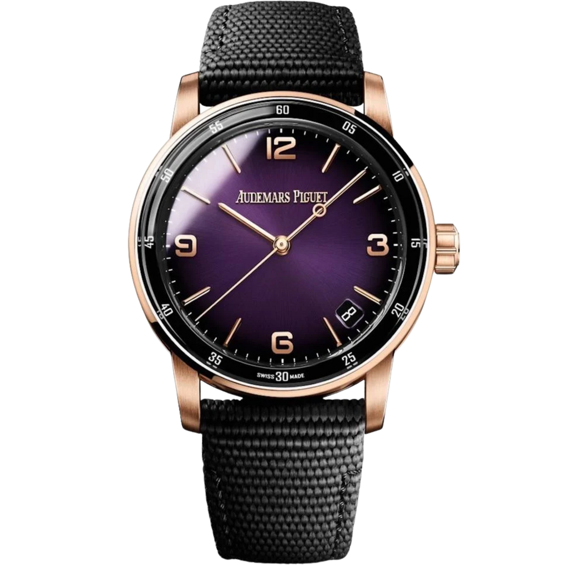 Audemars Piguet Code 11.59 Ref. 15210OR.OO.A616CR.01 41MM Rose Gold Purple Dial