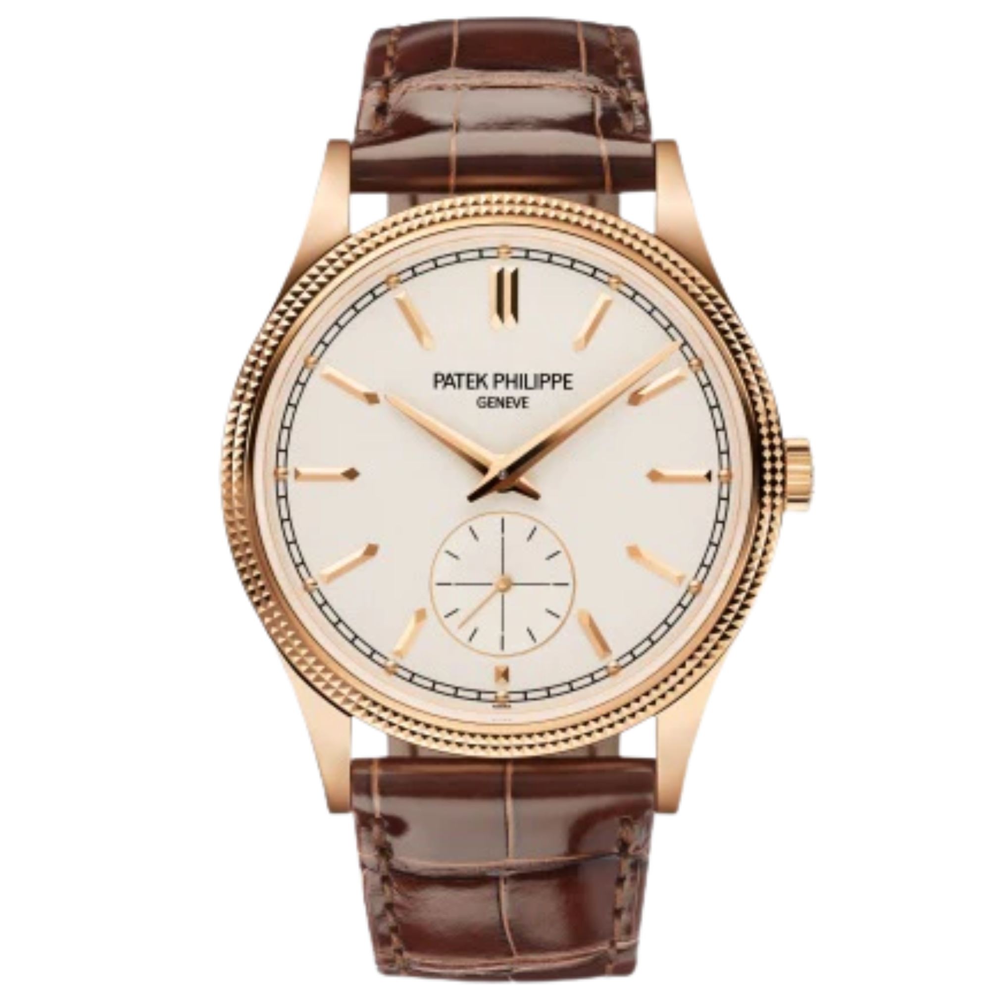 Patek Philippe Calatrava Ref. 6119R 39mm Silver Dial Rose Gold Bezel