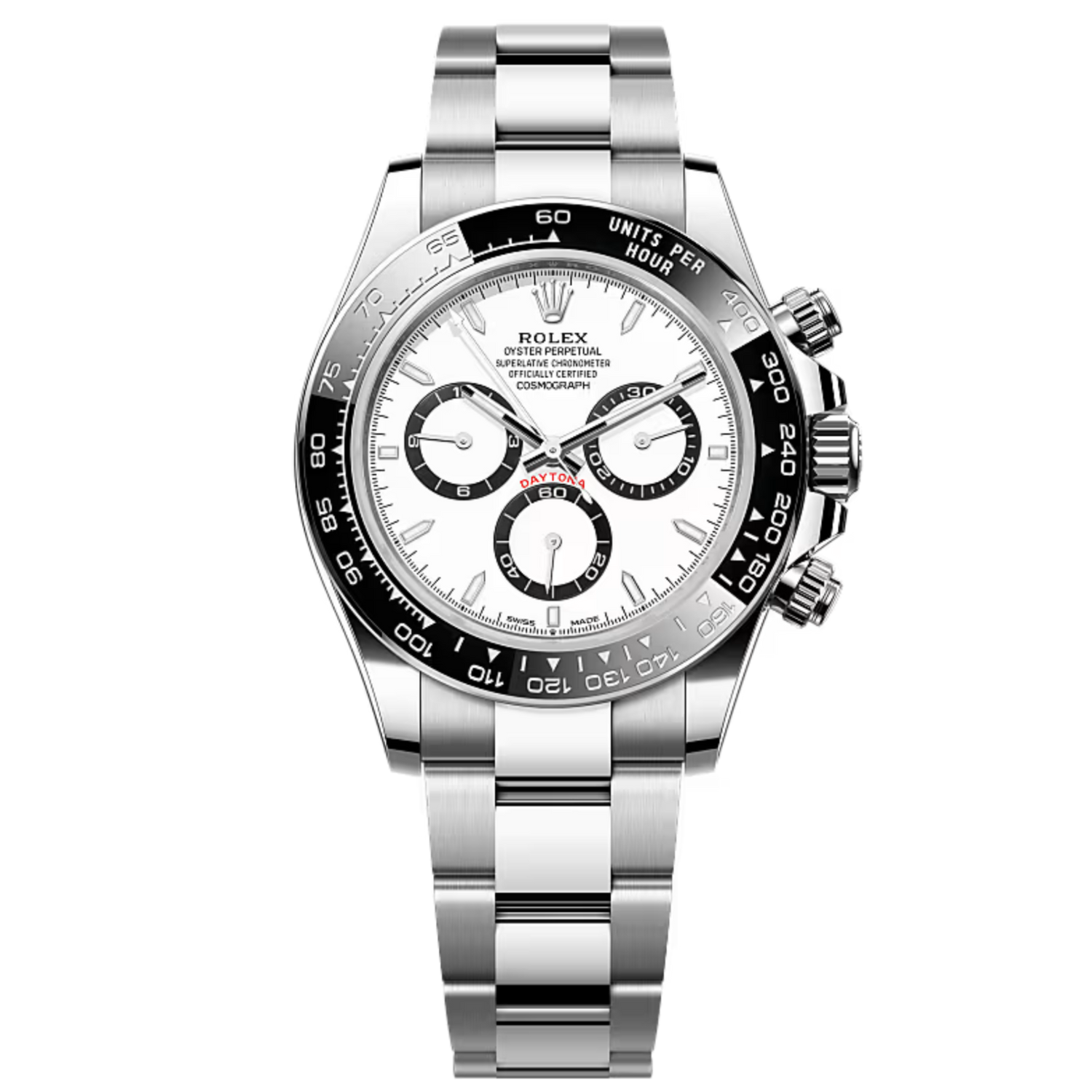 Rolex Daytona &quot;Panda&quot; Ref. 126500LN 40mm Oystersteel Stainless Steel White Dial